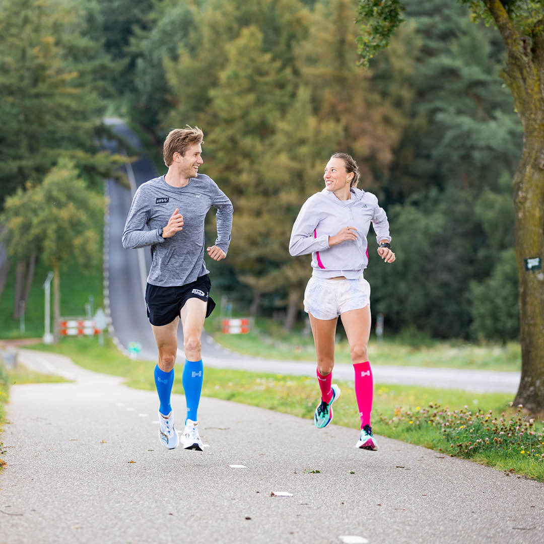 PRO Compressiekousen Blauw - Image 5