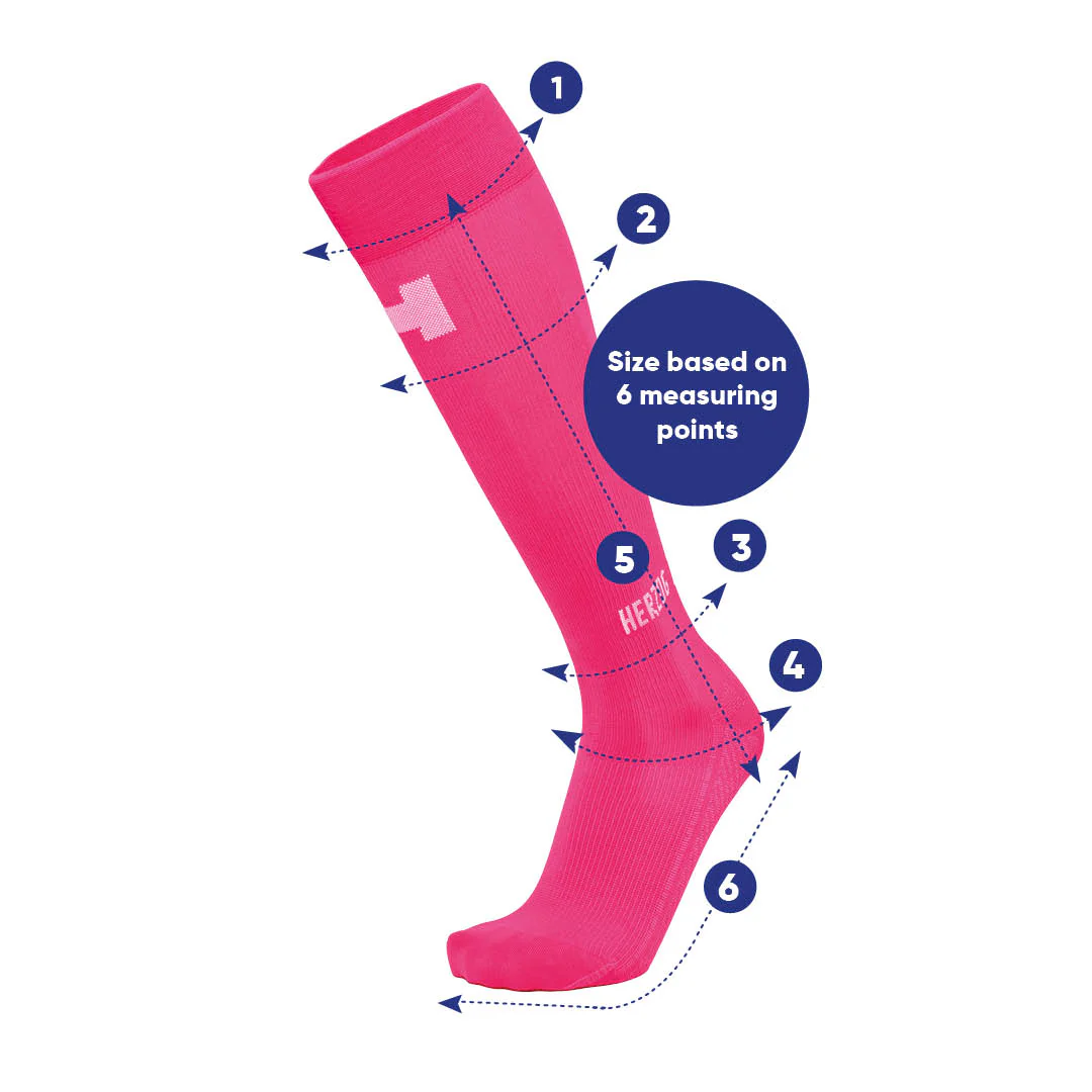 PRO Compressiekousen Roze - Image 3